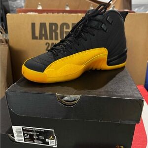 Jordan Kids Sneakers Black Yellow